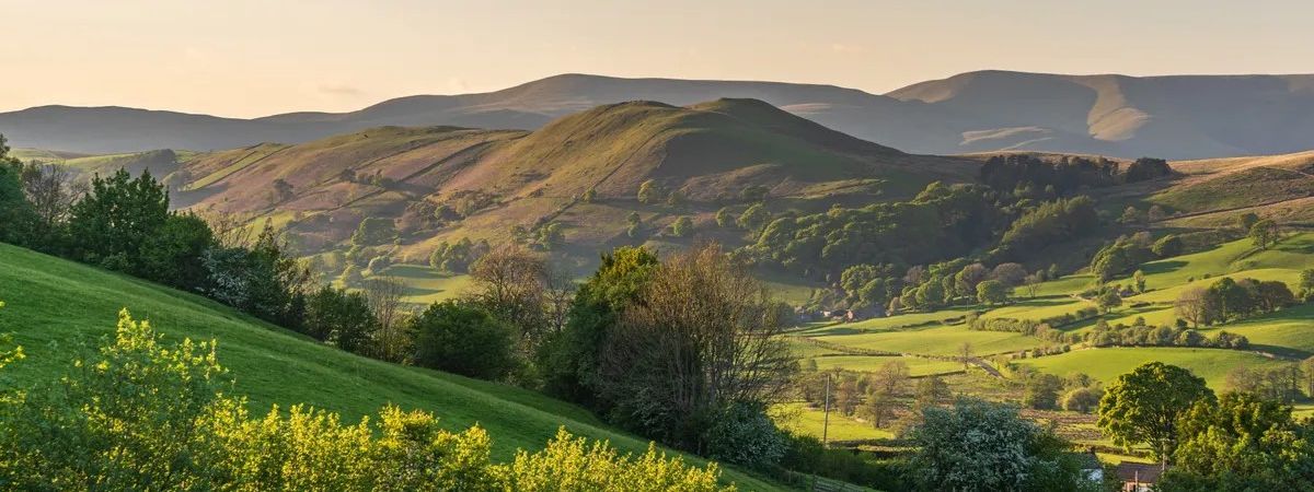 View from Gawthrop towards Helms Knott in the Yorkshire Dales